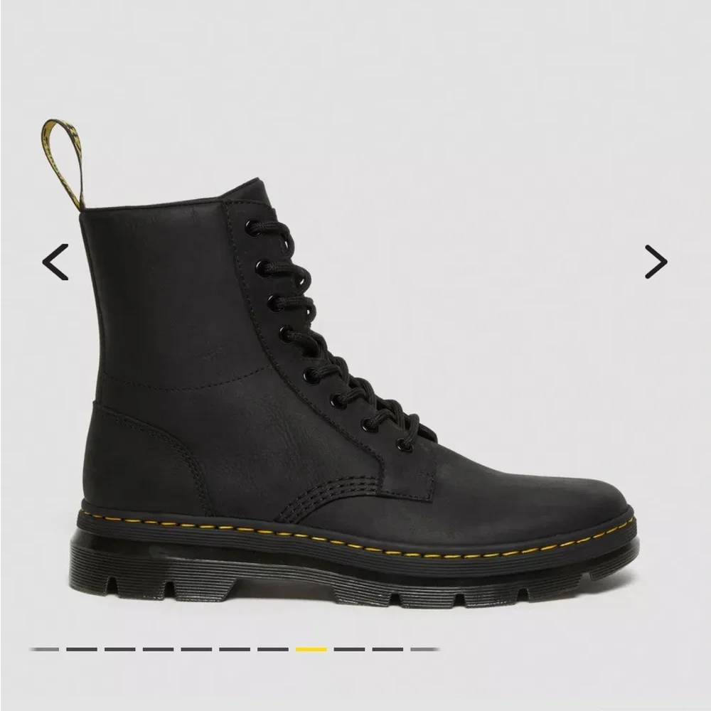 DR. MARTENS COMBS LEATHER CASUAL BOOTS - Picture 14 of 16